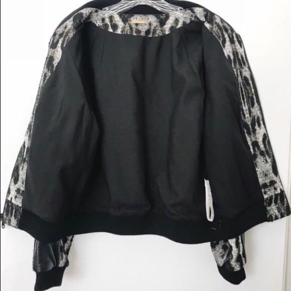 Rebecca Minkoff Concord Bomber Jacket Large - Picture 4 of 9